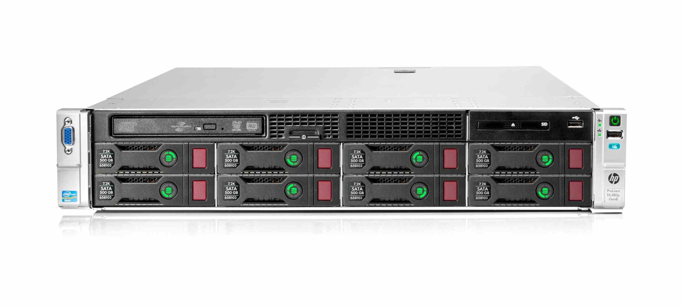 SERVER HPE PROLIANT DL380P G8 - 1CPU E5-2620, 2.0GHz/6-core/15MB/7.2GT-s QPI/95W